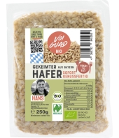 Angekeimter Bio Hafer, ready to eat