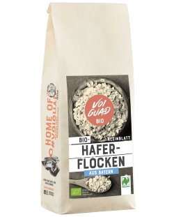 Bayerische Bio Haferflocken, 500g